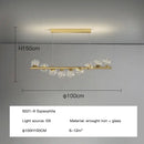 DecorBites™ Glass Ball Chandelier for Dining Room Kitchen Office Front Desk