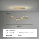 DecorBites™ Glass Ball Chandelier for Dining Room Kitchen Office Front Desk