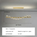 DecorBites™ Glass Ball Chandelier for Dining Room Kitchen Office Front Desk