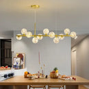 DecorBites™ Glass Ball Chandelier for Home Lighting