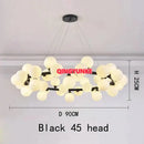 DecorBites™ Glass Ball Chandelier for Living Room - Modern Nordic Kitchen Island Ceiling Light