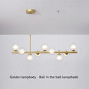DecorBites™ Glass Ball Chandelier for Modern Home Lighting