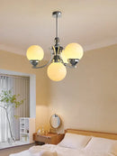 DecorBites™ Glass Ball Chandelier for Modern Room Decor