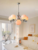 DecorBites™ Glass Ball Chandelier for Modern Room Decor