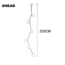 DecorBites™ Glass Ball Chandelier for Villa Hotel Staircase Decor