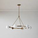 DecorBites™ Glass Ball Chandelier LED Hanging Lamp Modern Nordic Style Pendant Light
