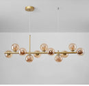 DecorBites™ Glass Ball Chandelier: Modern Ceiling Lighting Fixture