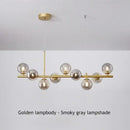 DecorBites™ Glass Ball Chandelier: Modern Ceiling Lighting Fixture