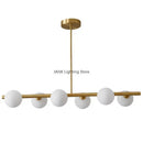 DecorBites™ Glass Ball Chandelier - Modern LED Pendant Lamp for Home Decor