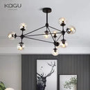DecorBites™ Glass Ball Chandelier Modern Minimalist Decor Lighting