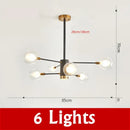 DecorBites™ Glass Ball Chandelier Modern Spotlight Pendant Lamp Lighting