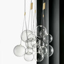 DecorBites™ Glass Ball Chandelier - Nordic Modern Designer LED Pendant Lights for Home Decor