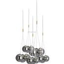 DecorBites™ Glass Ball Chandelier - Nordic Modern Designer LED Pendant Lights for Home Decor