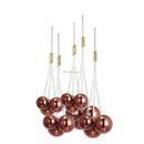 DecorBites™ Glass Ball Chandelier - Nordic Modern Designer LED Pendant Lights for Home Decor