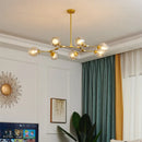 DecorBites™ Glass Ball LED Chandelier - Nordic Style