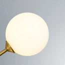 Decorbites glass brass chandelier living room geometric pendant light