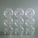 DecorBites™ Glass Bubble Hydroponic Vase for Wedding and Home
