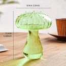 DecorBites™ Glass Mushroom Hydroponic Planter for Home & Garden