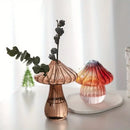 DecorBites™ Glass Mushroom Hydroponic Planter for Home & Garden