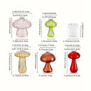 DecorBites™ Glass Mushroom Hydroponic Planter for Home & Garden