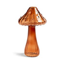 DecorBites™ Glass Mushroom-Shaped Vase for Home Decor