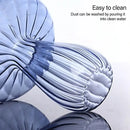 DecorBites™ Glass Mushroom-Shaped Vase for Home Decor