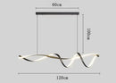DecorBites™ Glass Pendant Lights with LED for Modern Home Decor