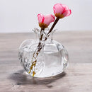 DecorBites™ Glass Pomegranate Flower Vase Home Decor
