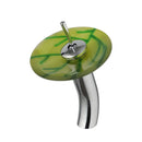 DecorBites™ Glass Rocker Handle Basin Faucet, Waterfall Mixer Taps, Chrome Finish