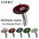 DecorBites™ Glass Rocker Handle Basin Faucet, Waterfall Mixer Taps, Chrome Finish