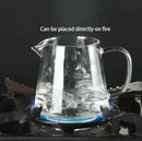 DecorBites™ Glass Tea Pot Set with Infuser - Heat-Resistant Teapot & Fair Cup - Puer Tea Brewing Kit