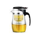 DecorBites™ Glass Tea Set with Infuser, Pu Erh Kettle, Gaiwan Pots - 900ml
