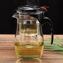 DecorBites™ Glass Tea Set with Infuser, Pu Erh Kettle, Gaiwan Pots - 900ml