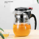 DecorBites™ Glass Tea Set with Infuser, Pu Erh Kettle, Gaiwan Pots - 900ml