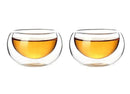 Modern heat resistant glass teapot set with infuser for kitchen tea