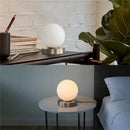 Modern frosted glass usb bedside lamp bedroom decor
