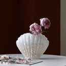 DecorBites™ Glass Vase Floral Arrangement Terrarium Clamshell Craft Shell Home Decor