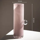 DecorBites™ Glass Vase Geometric Sphere Fruit Bowl Storage Container for Flowers and Accessories