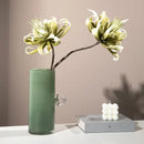 DecorBites™ Glass Vase Geometric Sphere Fruit Bowl Storage Container for Flowers and Accessories