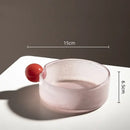 DecorBites™ Glass Vase Geometric Sphere Fruit Bowl Storage Container for Flowers and Accessories