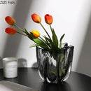 DecorBites™ Glass Vase Hydroponics Desk Decoration Floral Arrangement Room Decor