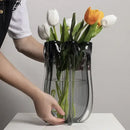 DecorBites™ Glass Vase Hydroponics Desk Decoration Floral Arrangement Room Decor