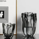 DecorBites™ Glass Vase Hydroponics Desk Decoration Floral Arrangement Room Decor