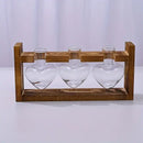Heart Hydroponic Glass Vase