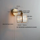 DecorBites™ Glass Wall Light Sconce Modern Nordic Bedside Lamp Aisle Hallway Balcony Lighting