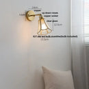 DecorBites™ Glass Wall Light Sconce Modern Nordic Bedside Lamp Aisle Hallway Balcony Lighting