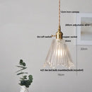DecorBites™ Glass & Wood LED Pendant Lights for Home Decor & Restaurant Lighting