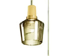 DecorBites™ Glass & Wood Pendant Light: Modern Nordic Hanging Lamp for Bar, Table, Dining - Gray Retro Decor