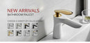 DecorBites™ Gold Brass Basin Faucet for Bathroom Sink