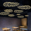 DecorBites™ Gold Cloud Pendant Lights for Home and Restaurant